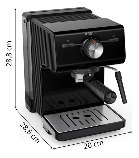 Рожковая кофеварка эспрессо Krups Authentic C50 XP381810 569368ua фото