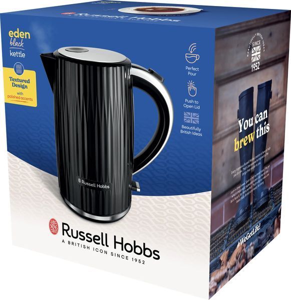Електрочайник Russell Hobbs Eden Black 27361-70 568189ua фото