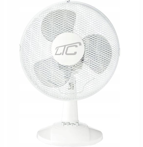 Вентилятор настільний LTC WT20 White 618927 фото
