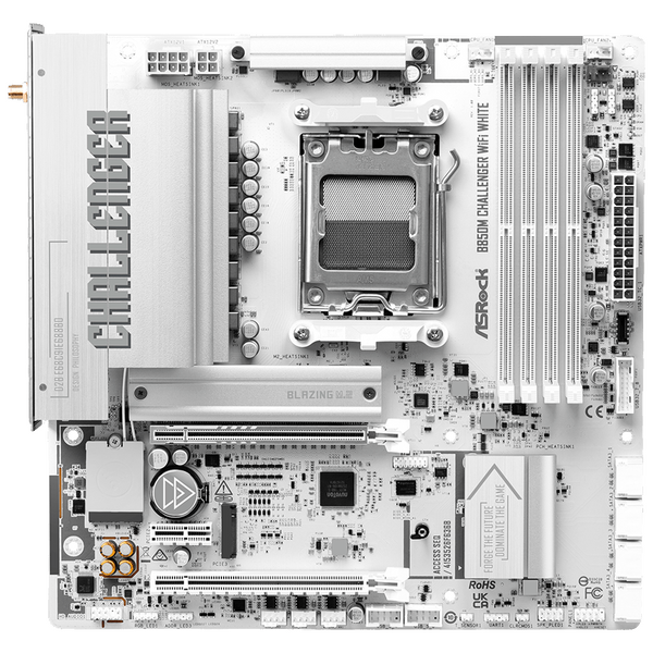 Материнская плата ASRock B850M Challenger WiFi White 630559ua фото