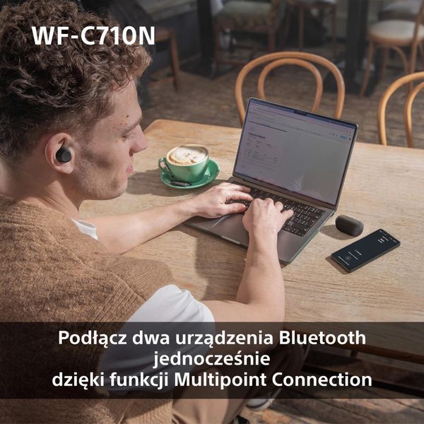Наушники TWS Sony WF-C710N Pink 572981ua фото