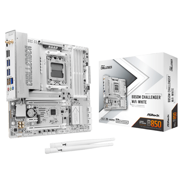 Материнская плата ASRock B850M Challenger WiFi White 630559ua фото