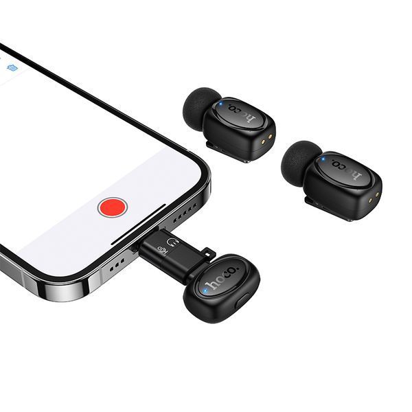 Мікрофонна радіосистема для сматрфону Hoco L19 Graceful wireless microphone 627210ua фото