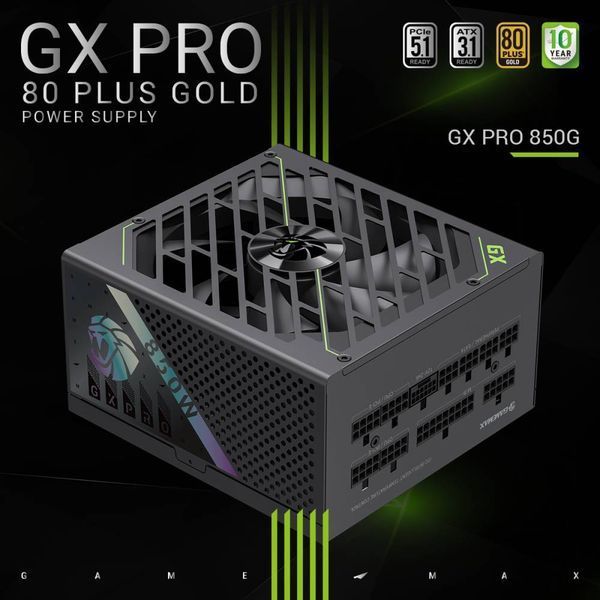 Блок живлення GameMax GX Pro 850G 627767ua фото