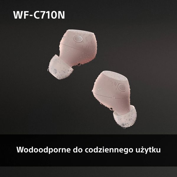 Наушники TWS Sony WF-C710N Pink 572981ua фото