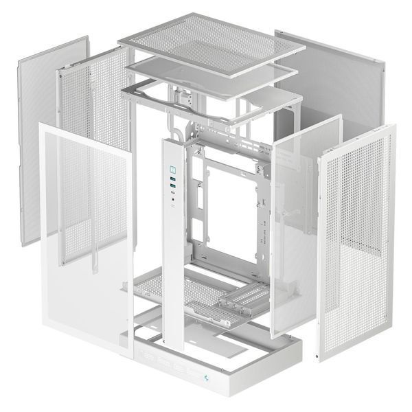 Корпус Deepcool CH270 Digital White (R-CH270-WHNDM0-G-1) 623084ua фото