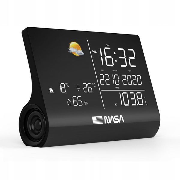 Метеостанция Nasa WSP1300 Black 376816 фото
