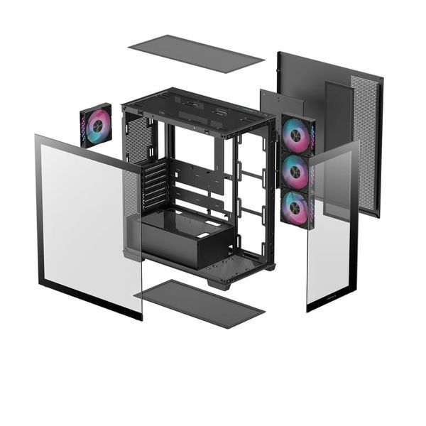 Корпус Deepcool CG580 4F Black (R-CG580-BKADA4-G-1) 570954ua фото
