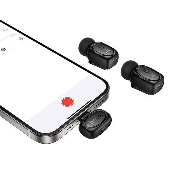 Мікрофонна радіосистема для сматрфону Hoco L19 Graceful wireless microphone 627210ua фото