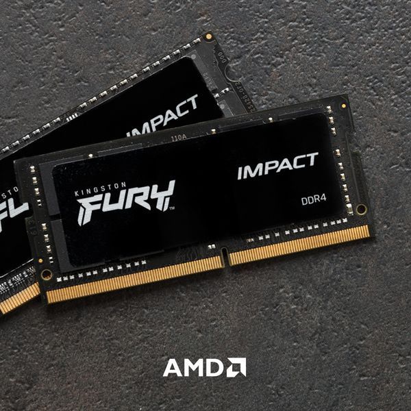 Пам'ять для ноутбуків Kingston FURY 32 GB SO-DIMM DDR4 3200 MHz Impact (KF432S20IB/32) 357447ua фото
