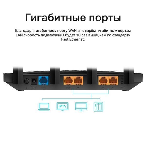 Беспроводной маршрутизатор (роутер) TP-Link Archer C6 V4 577277ua фото