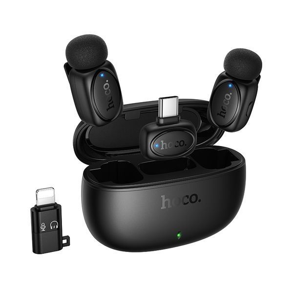 Мікрофонна радіосистема для сматрфону Hoco L19 Graceful wireless microphone 627210ua фото