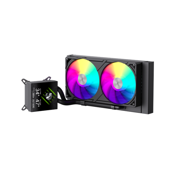Водяне охолодження GameMax Glacier 240 LCD BK 627996ua фото