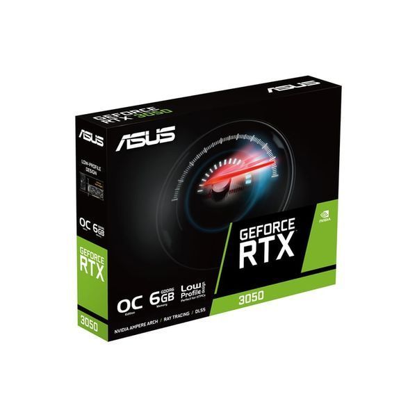 Відеокарта Asus Nvidia GeForce RTX3050-O6G-LP-BRK (90YV0KQ0-M0NA00) 516983ua фото
