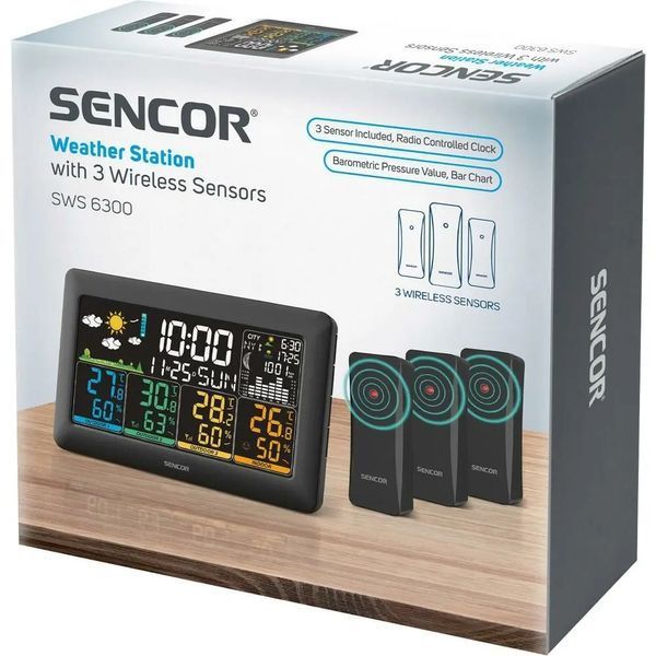 Метеостанція Sencor SWS 6300 586607ua фото