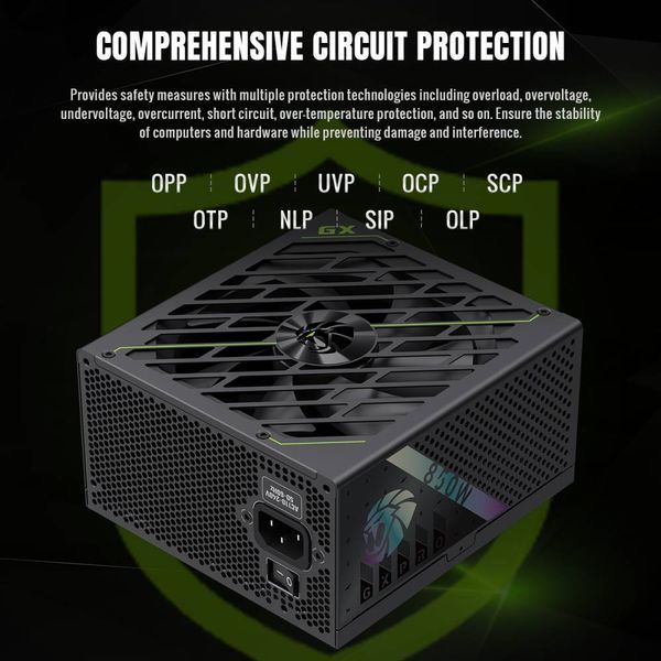 Блок живлення GameMax GX Pro 850G 627767ua фото