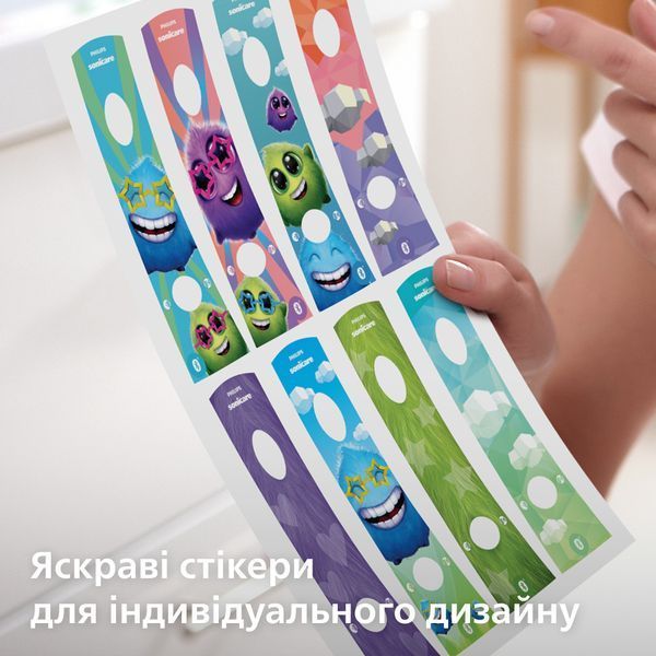 Електрична зубна щітка Philips Sonicare For Kids HX6352/11 619453ua фото