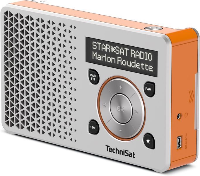 Радиоприемник Technisat DigitRadio 1 Silver-Orange 411685 фото