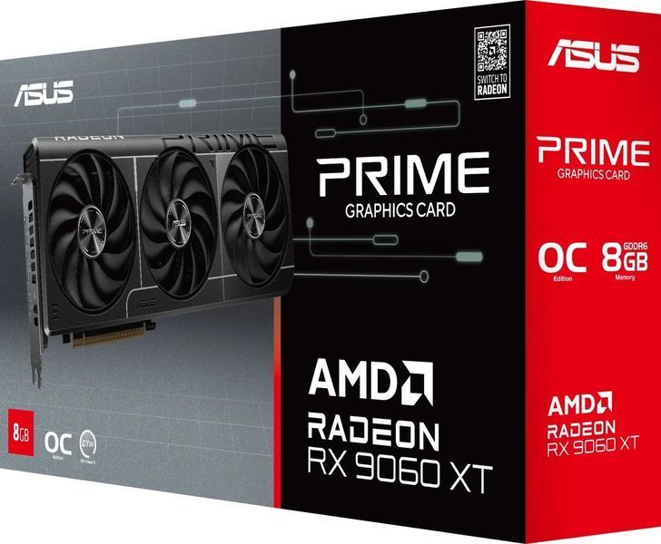 Видеокарта Asus DUAL-RX9060-8G 619045 фото