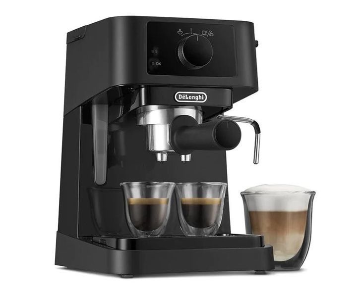 Кавоварка ріжкова еспресо Delonghi EC 230.BK 305486 фото