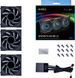 Вентилятор Lian Li Uni Fan TL LCD 120 Black 3-Pack (G99.12TLLCD3B.00) 550342 фото 6