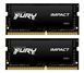 Память для ноутбуков Kingston FURY 64 GB (2x32GB) SO-DIMM DDR4 3200 MHz Impact (KF432S20IBK2/64) 466581ua фото 1