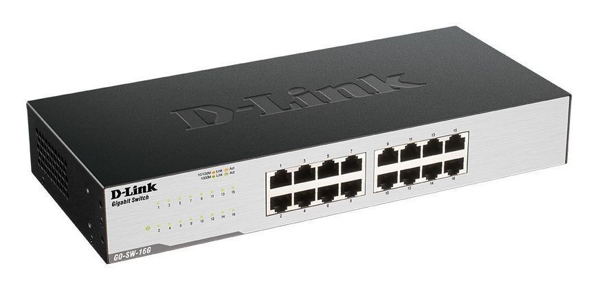 Коммутатор неуправляемый D-Link GO-SW-16G 461771ua фото