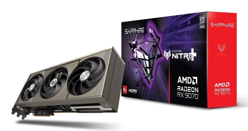 Відеокарта Sapphire Radeon RX 9070 16GB Nitro+ (11349-01-20G) 570567ua фото